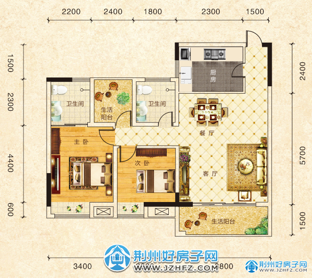 更新了户型图