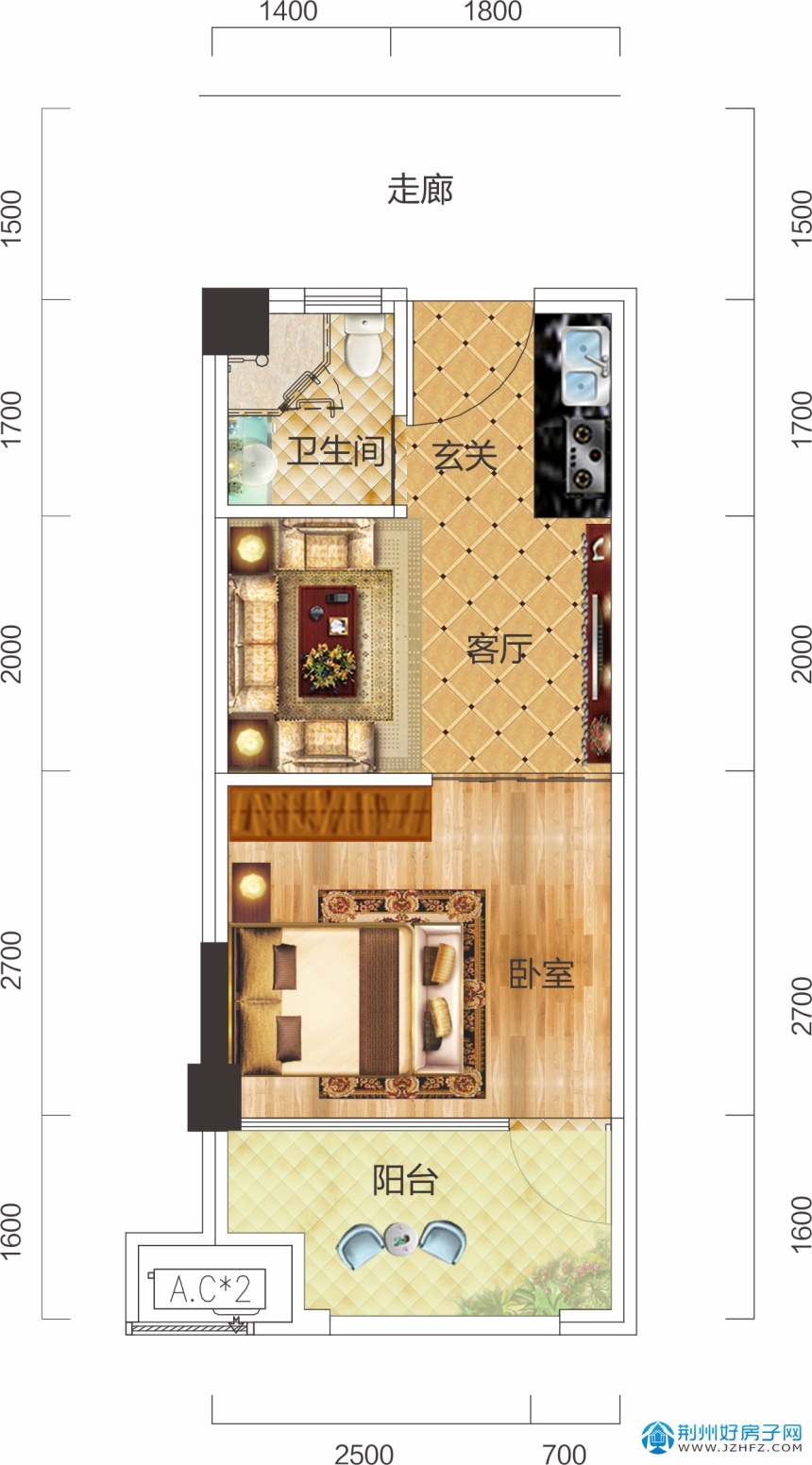 更新了户型图