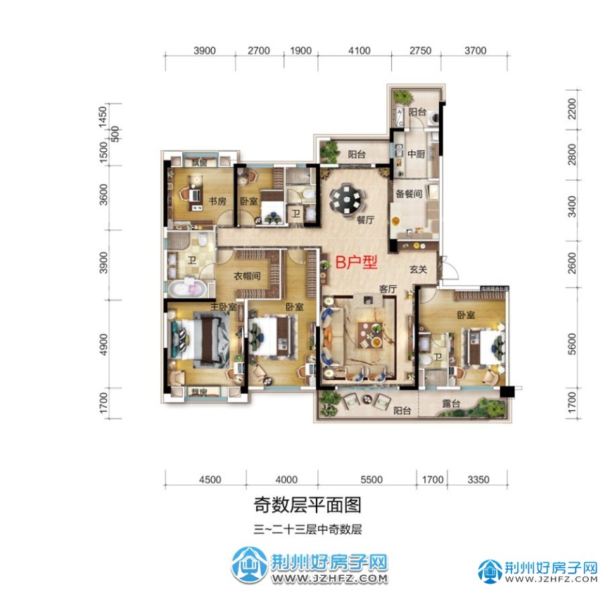更新了户型图