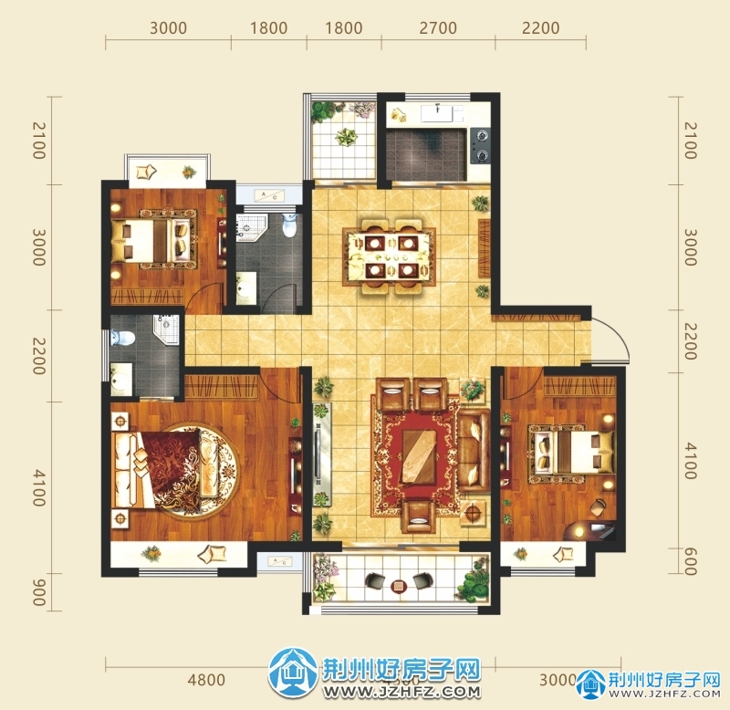 更新了户型图