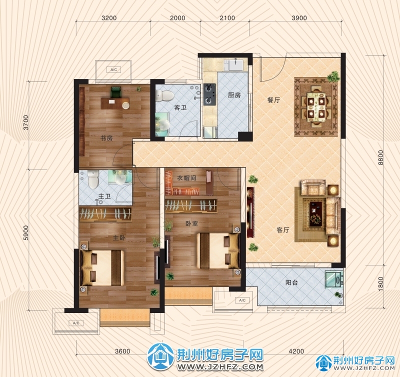 更新了户型图